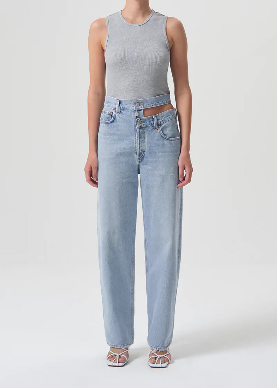 BROKEN WAISTBAND JEAN