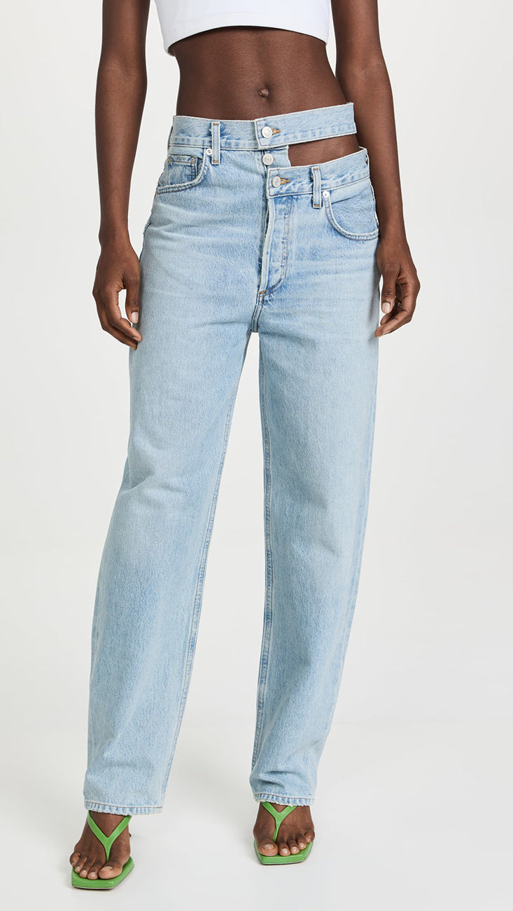 BROKEN WAISTBAND JEAN