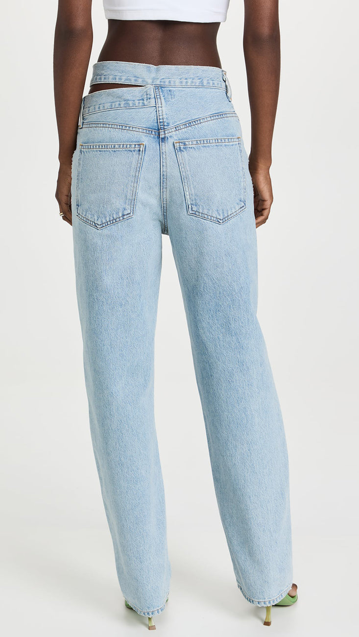 BROKEN WAISTBAND JEAN