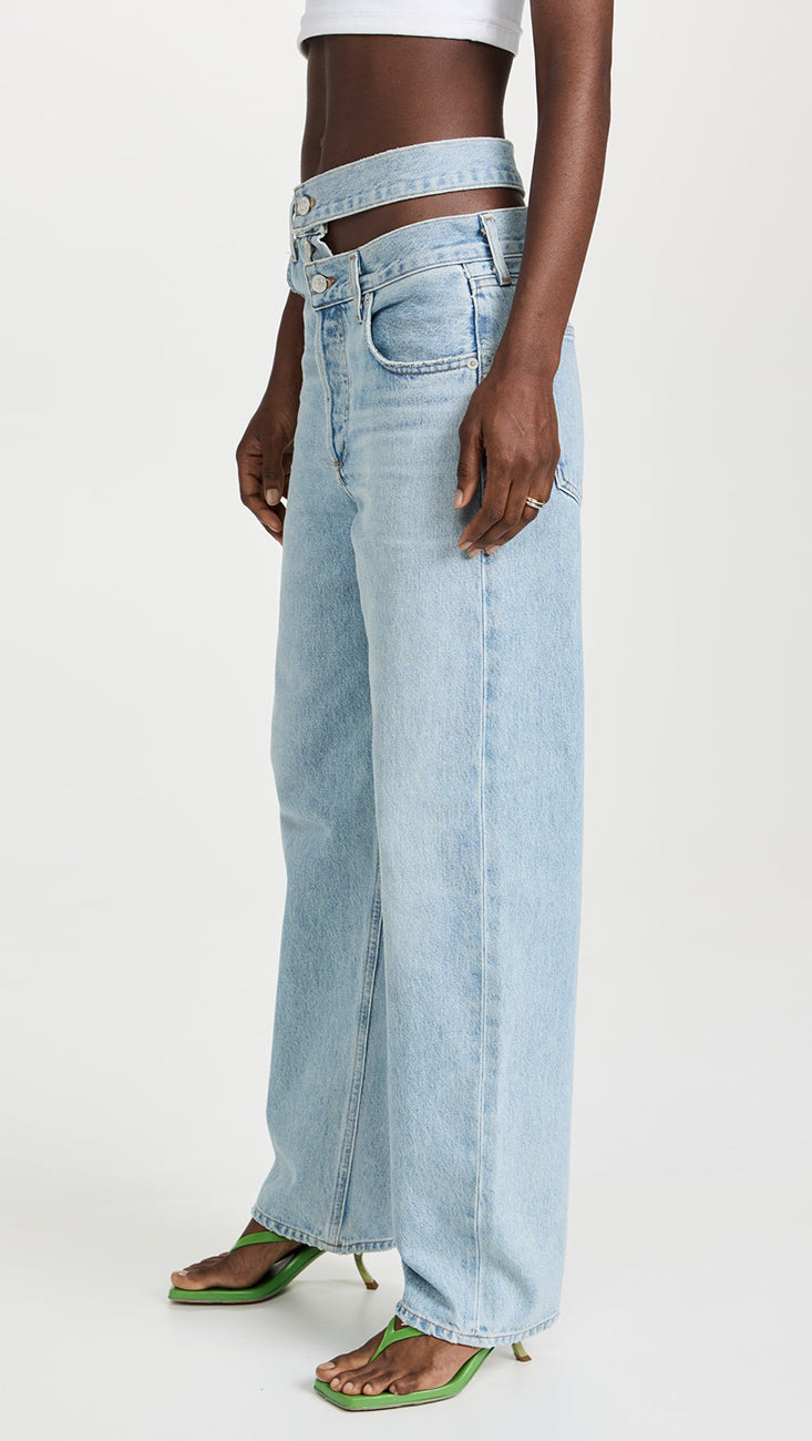 BROKEN WAISTBAND JEAN