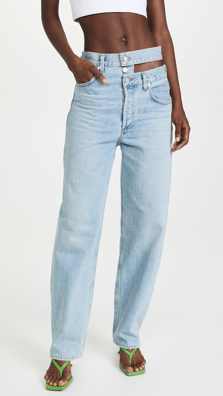 BROKEN WAISTBAND JEAN