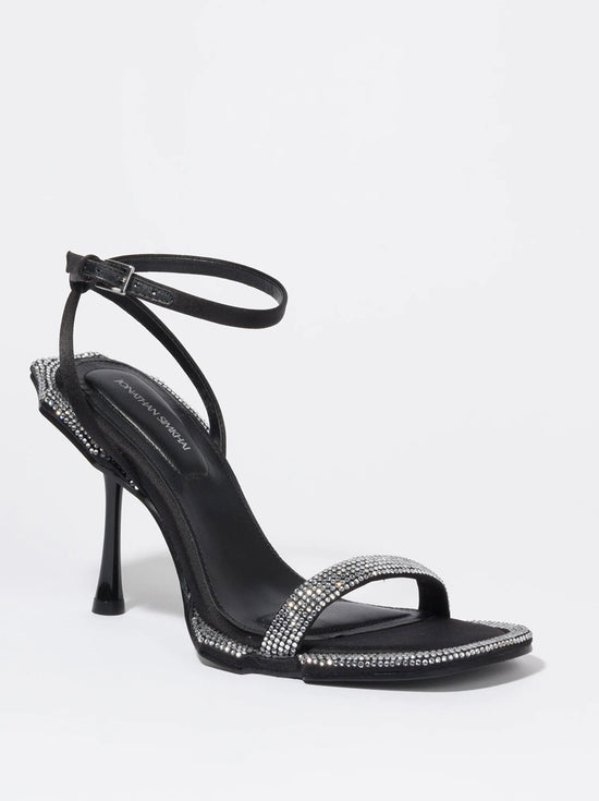 ICON CRYSTAL SCULPTED SANDALS