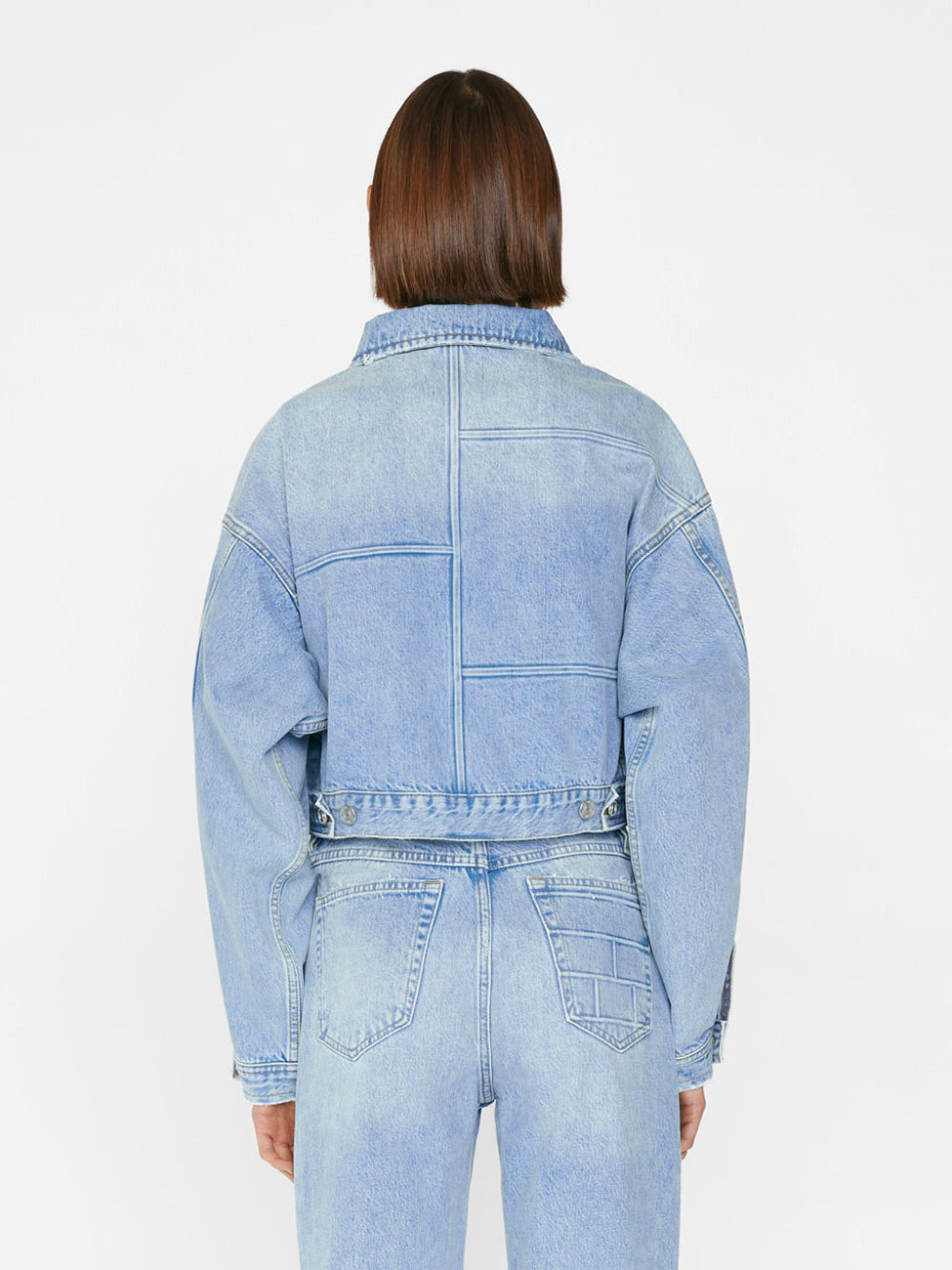 LE CROPPED OVERSIZED JACKET FRAME PLAQUE