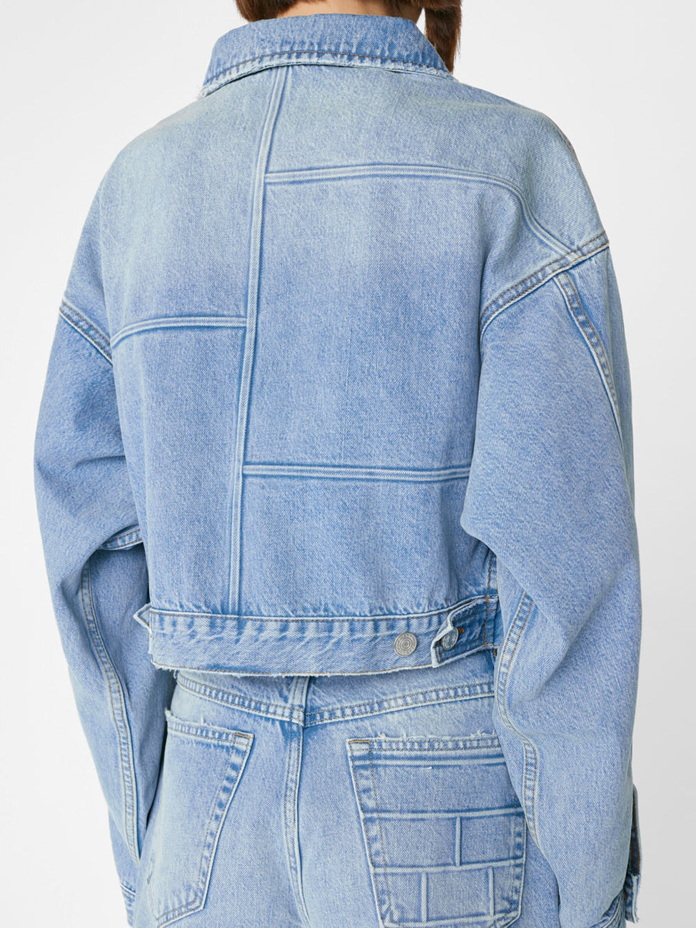 LE CROPPED OVERSIZED JACKET FRAME PLAQUE
