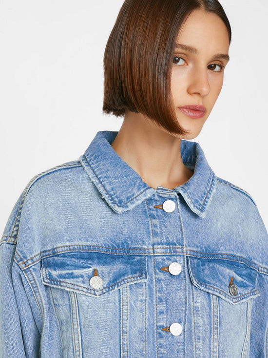 LE CROPPED OVERSIZED JACKET FRAME PLAQUE – BRUNI