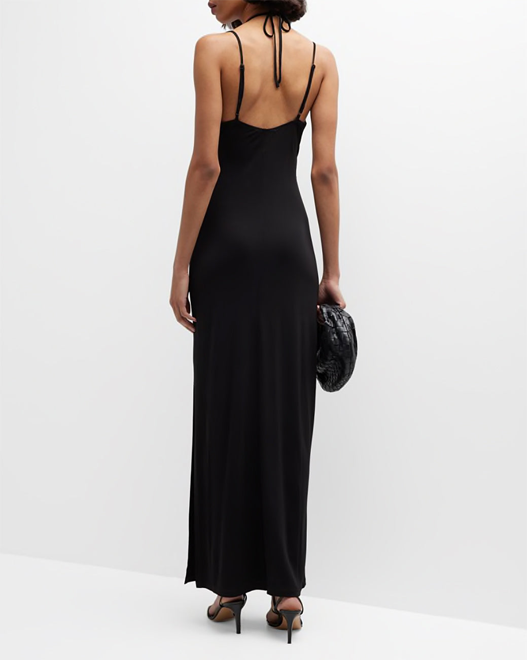 STRAPPY KNIT DRESS