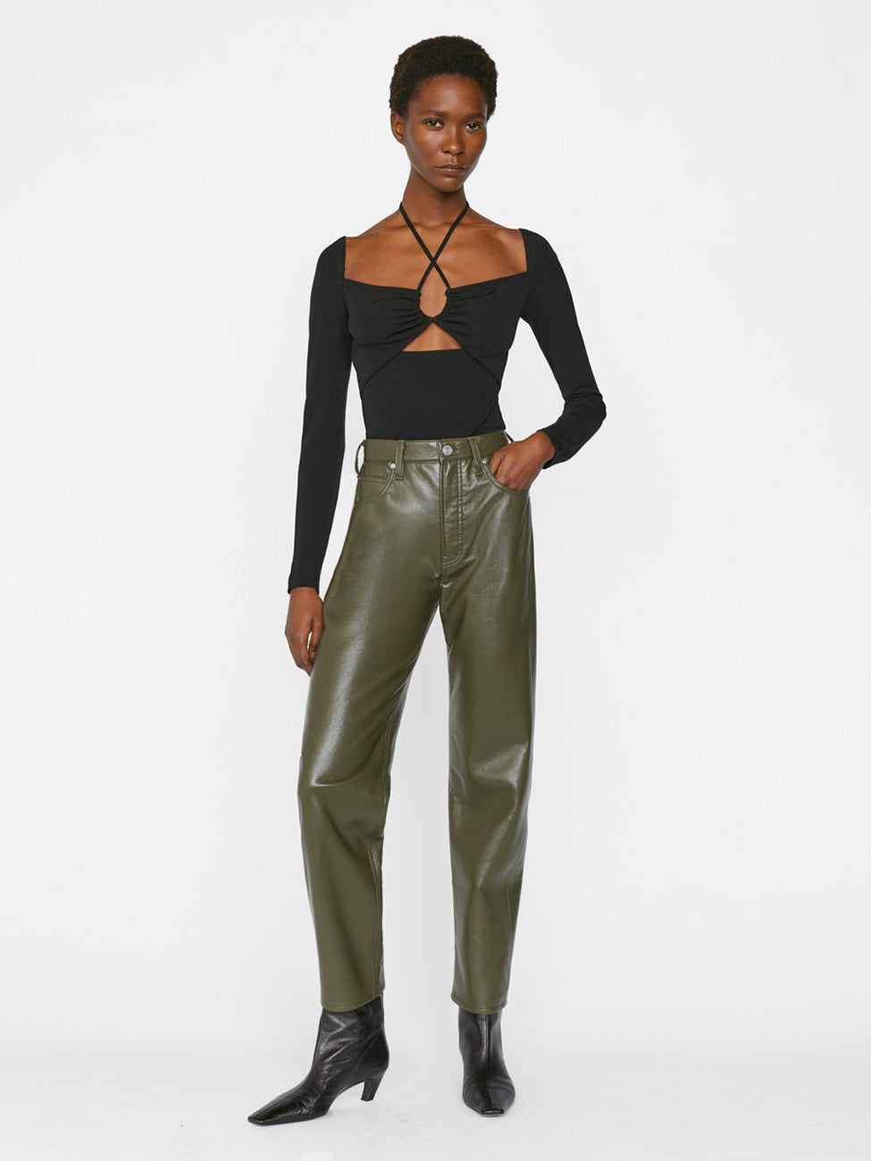 STRAPPY KNIT TOP