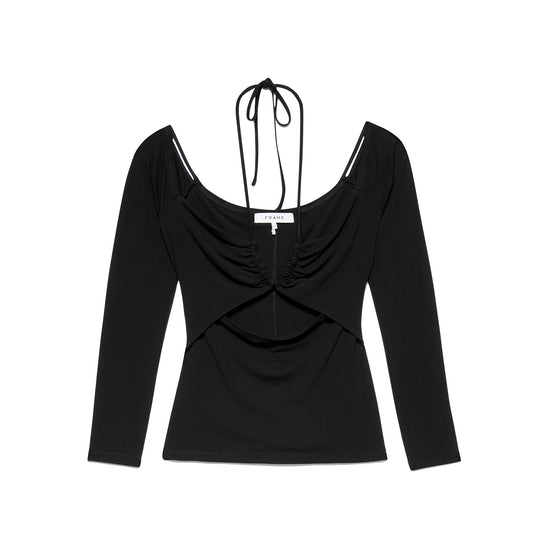 STRAPPY KNIT TOP