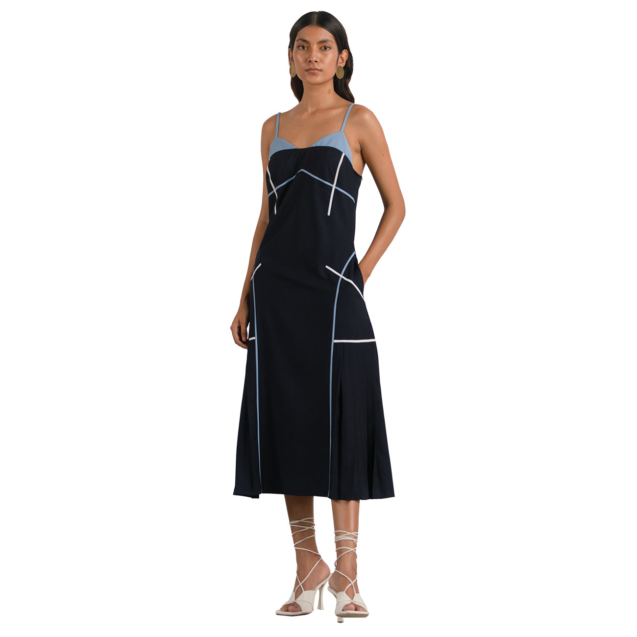 PEAK STRAP DRESS