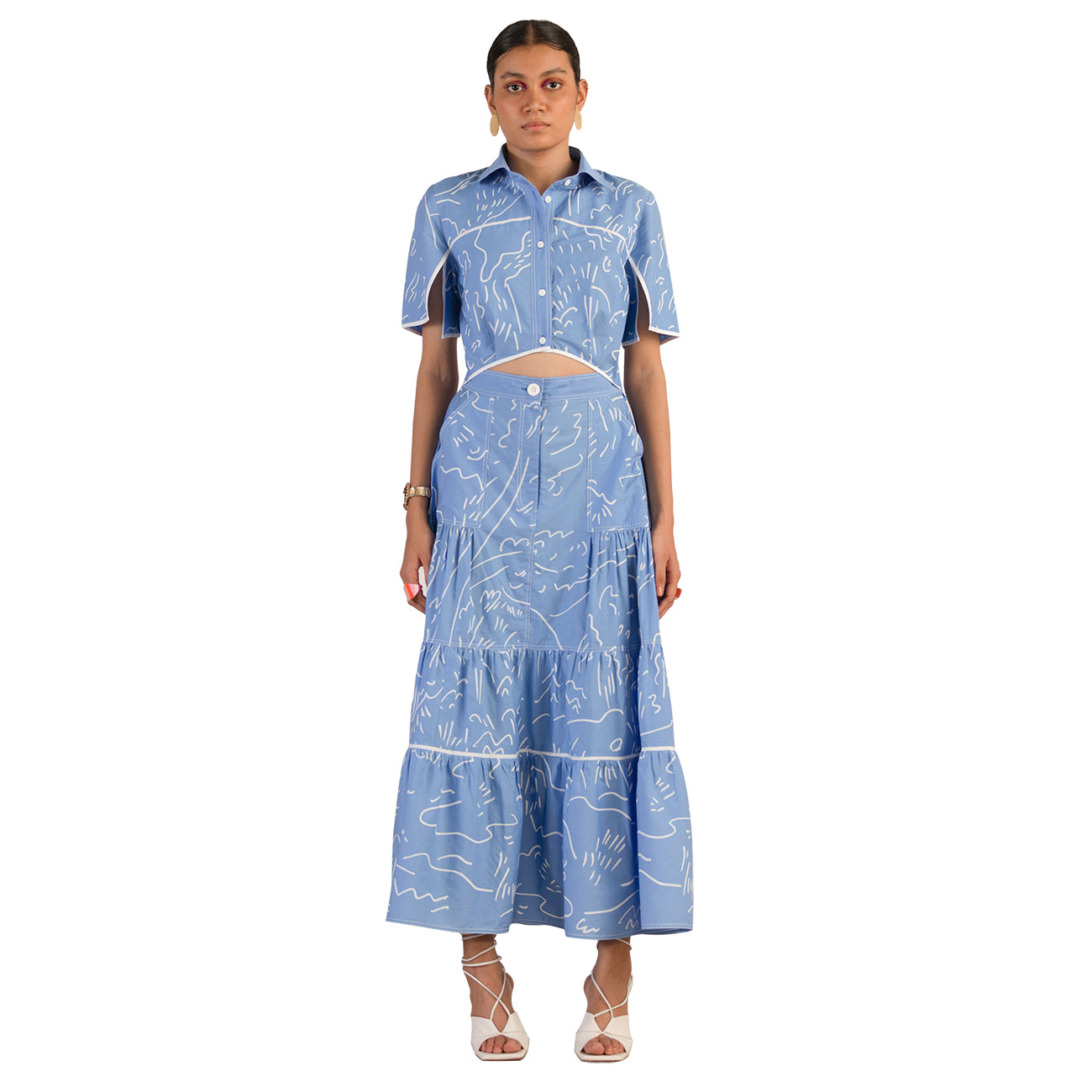 FRONT CUT-OUT DRESS
