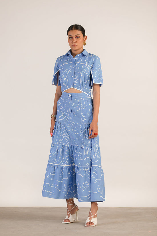 FRONT CUT-OUT DRESS