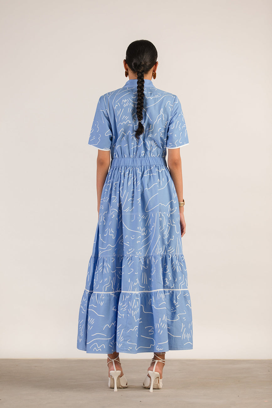 FRONT CUT-OUT DRESS