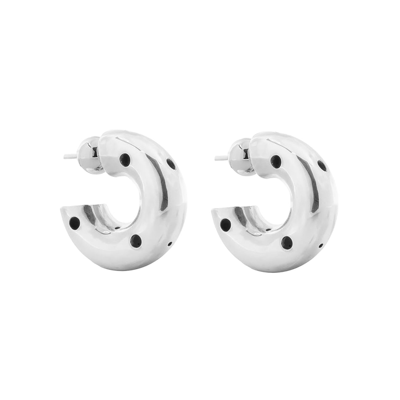 MEDIUM HOOP EARRINGS