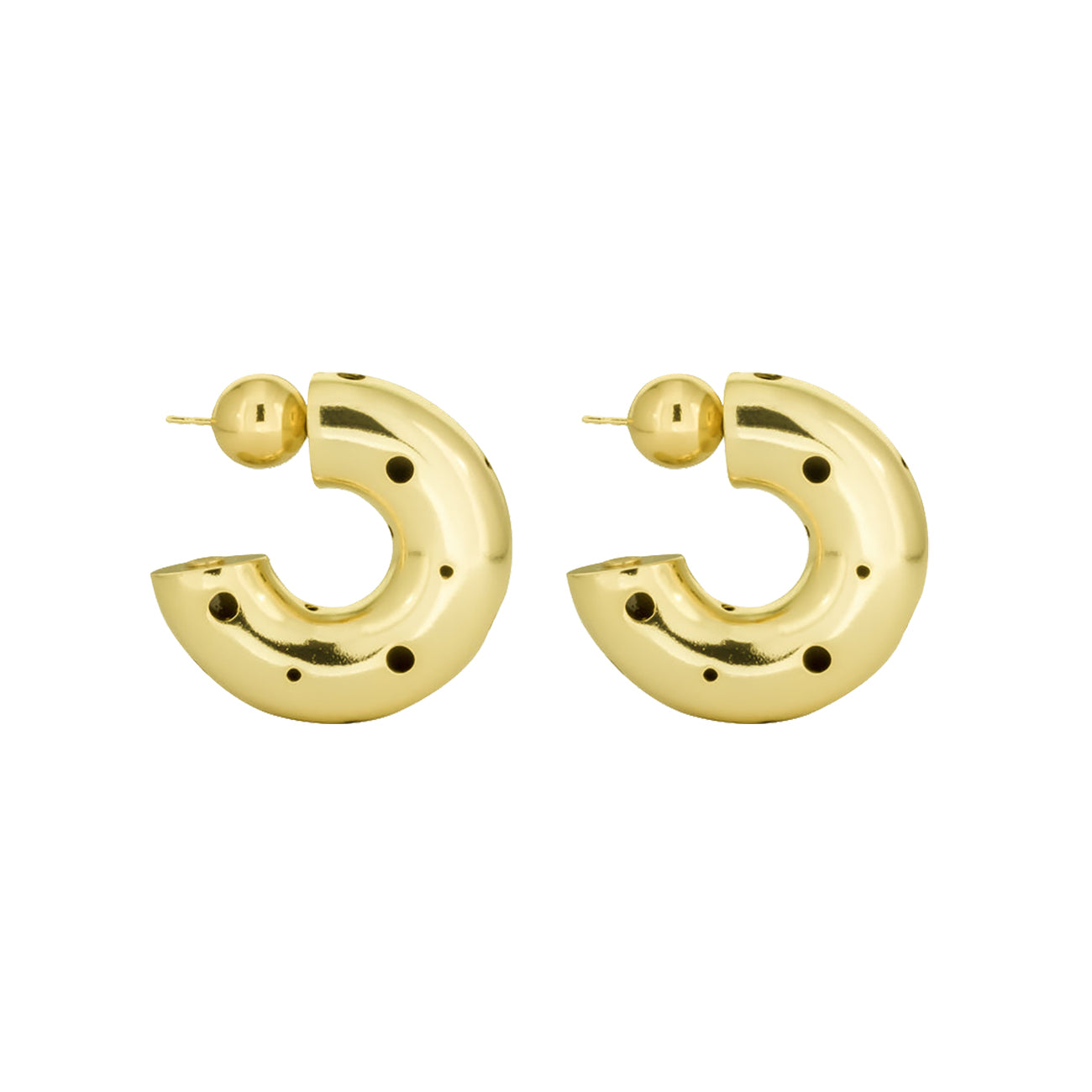 MEDIUM HOOP EARRINGS