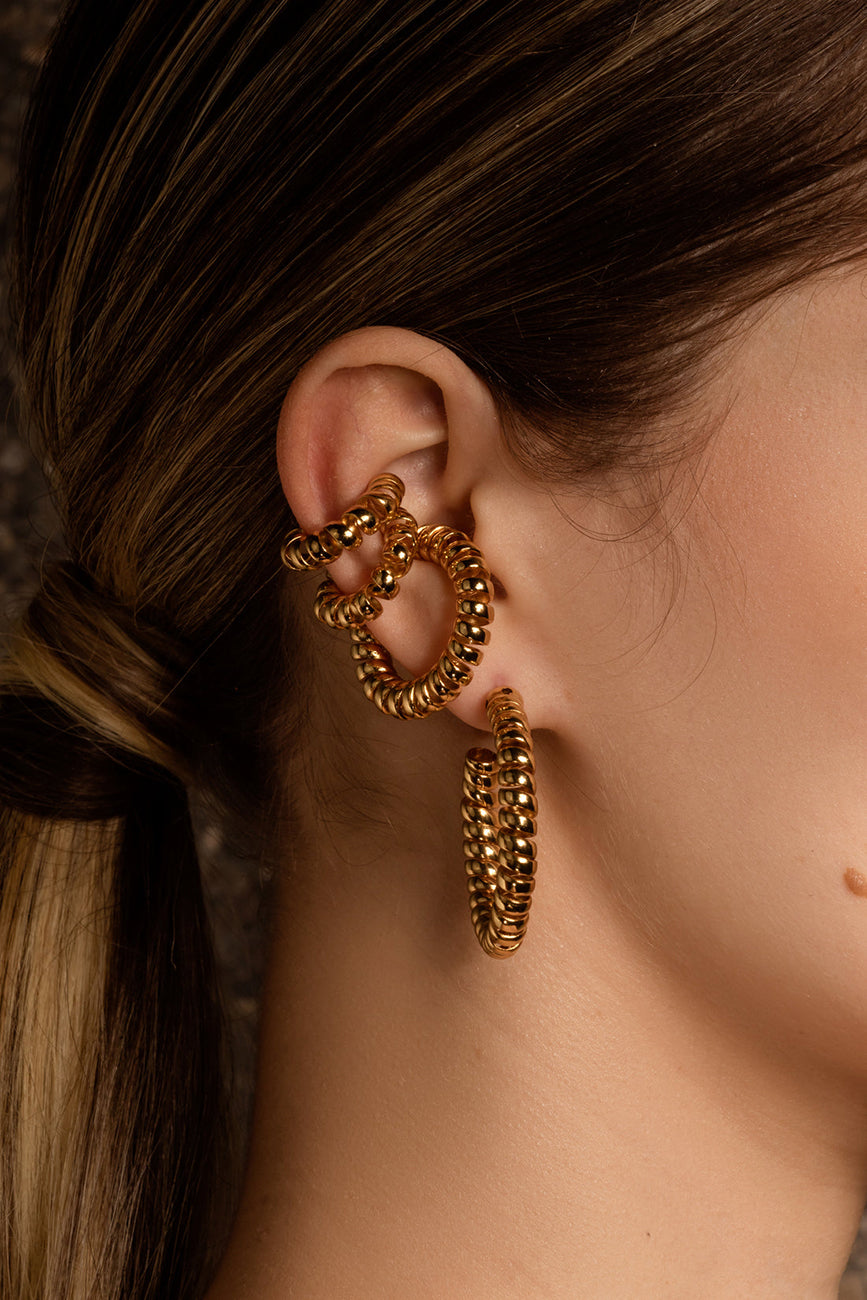 SMALL SPIRAL EAR CUFF