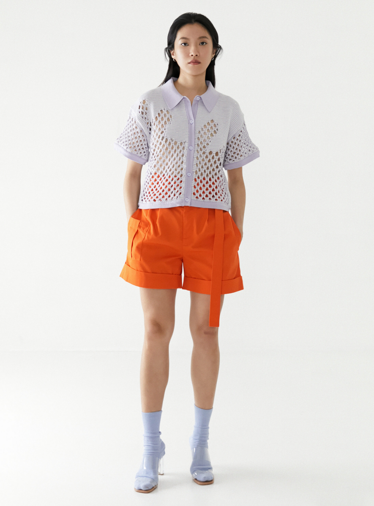 PEEWEE CROCHET POLO SHIRT