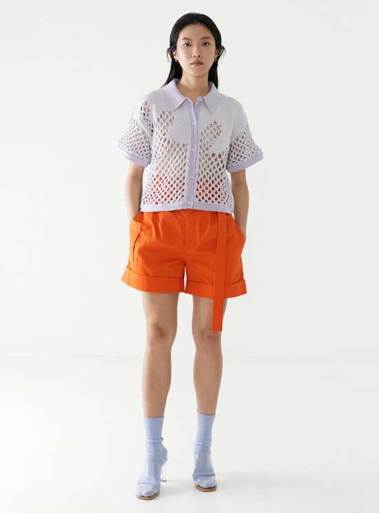 PEEWEE CROCHET POLO SHIRT