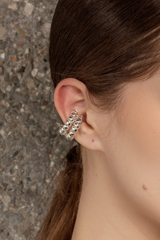 Load image into Gallery viewer, SMALL SPIRAL EAR CUFF
