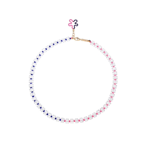 B BEADED NECKLACE