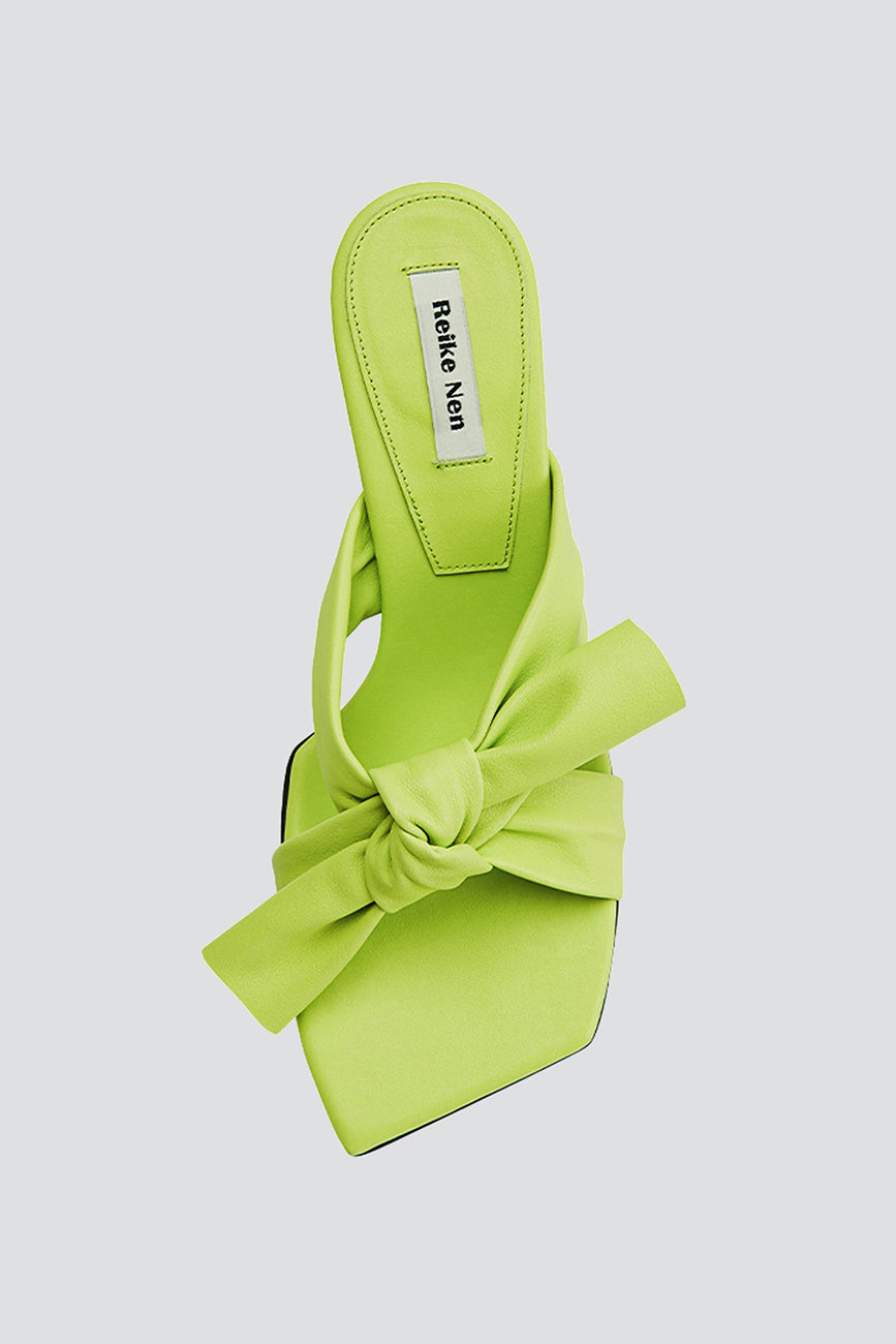 TUBE RIBBON SANDALS